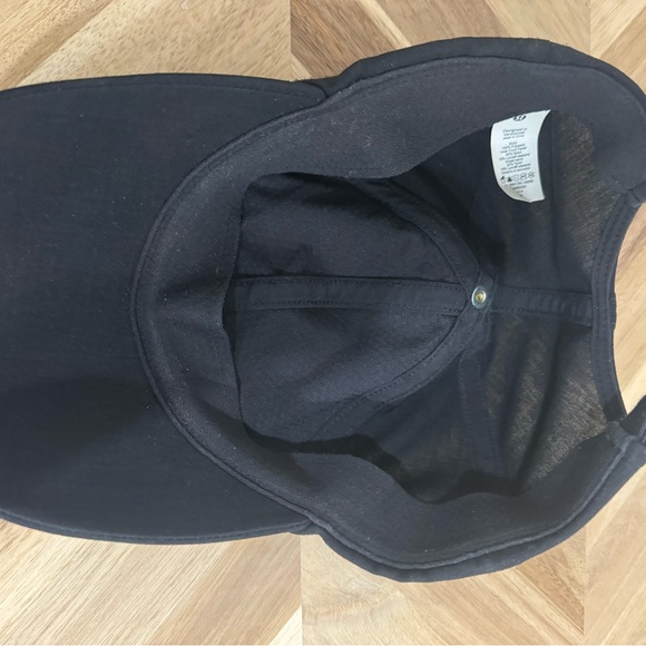 Lululemon Black Adjustable Athletic Hat Running Cap - Picture 5 of 5